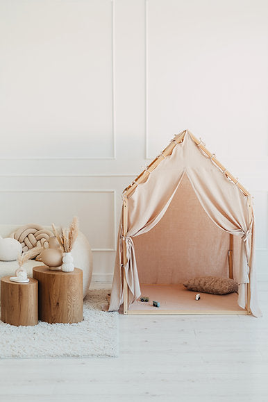 Spielhaus Scandi Beige