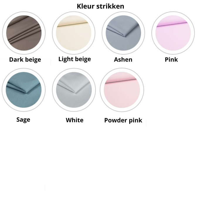 Bettbezug mit Schleifen (mehrere Farben/Muster)