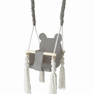 Babyschaukel Teddybär Graphit - MOJE