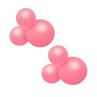 Wiederverwendbare 3er-Ballongirande Rosa 2er-Set - Balloony