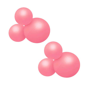 Wiederverwendbare 3er-Ballongirande Rosa 2er-Set - Balloony