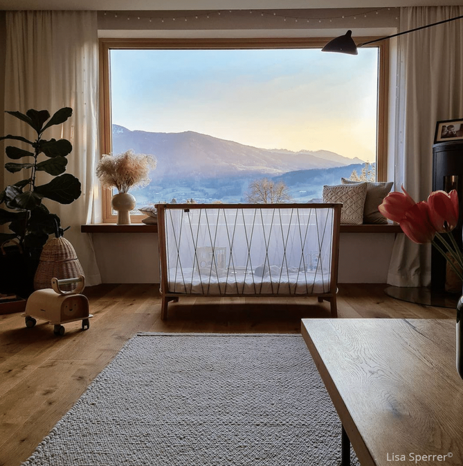 KIMI Babybett mit Matratze