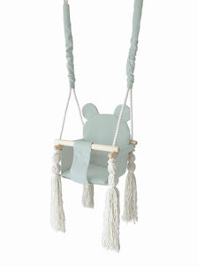 Babyschaukel Teddybär Mint - MOJE