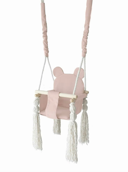 Babyschaukel Teddybär Pink - MOJE