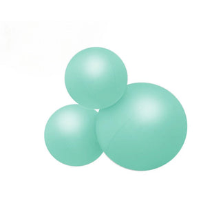 Sehr verwöhnende 3er-Ballongirlande in Pastellgrün - Balloony