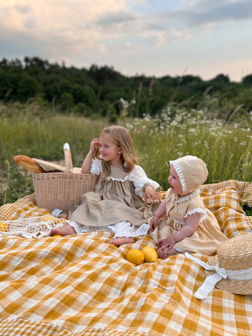 Orcha XXL Picknickdecke - Picknickmatte 180x150 cm