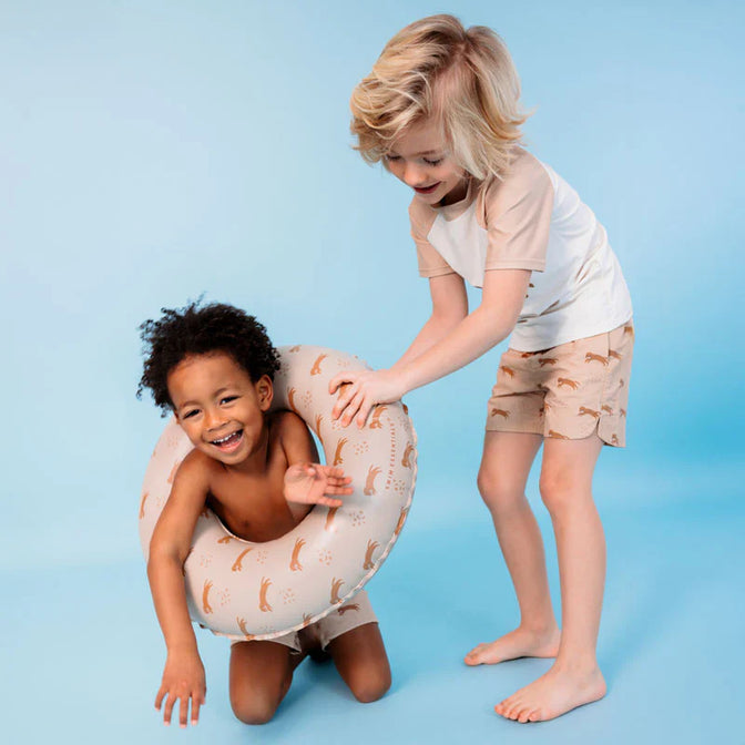 Schwimmring Brauner Leopard 55 cm