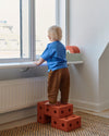 3-1 Babywalker - Burnt Orange / Dusty Green