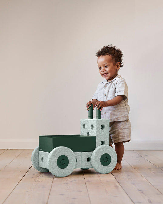 3-1 Babywalker - Ocean Mint  /  Forest Green
