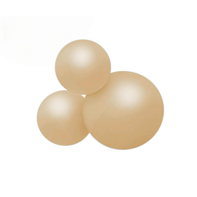 Wiederverwendbare 3er-Ballongirlande in Beige - Balloony