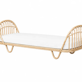 Rotan peuterbed / juniorbed Jade