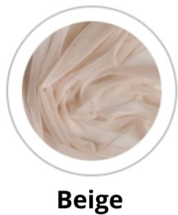 Baldachin aus Tüll mit Pompons