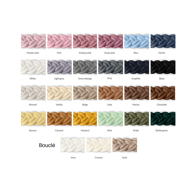 Geflochtenes Bettnestchen Double Lane - Lulumi