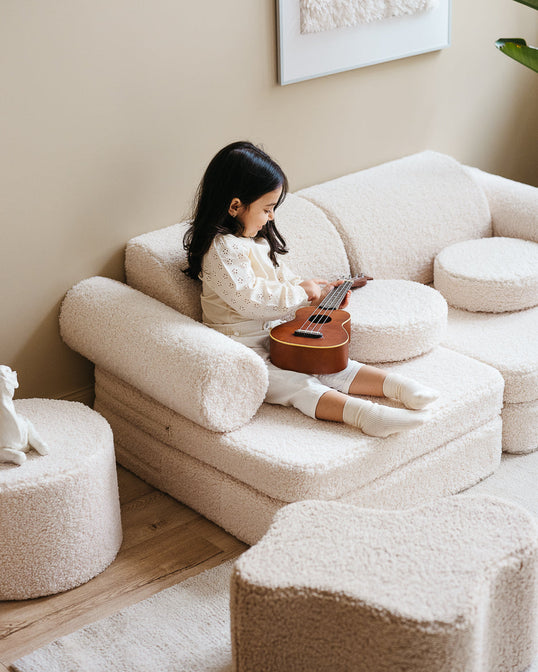 Cremeweißes Sofa - WigiWama