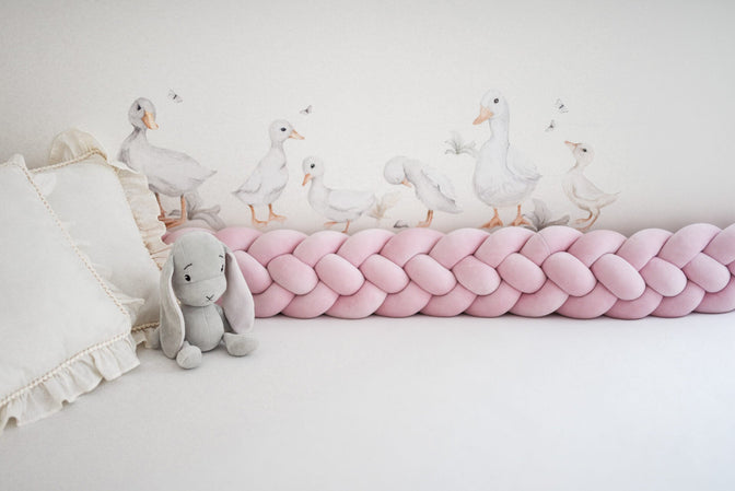 Geflochtenes Bettnestchen Vierspurig - Lulumi 