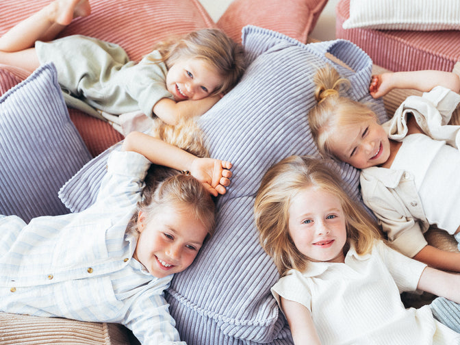 Sitzsack Blaubeerblau - WigiWama