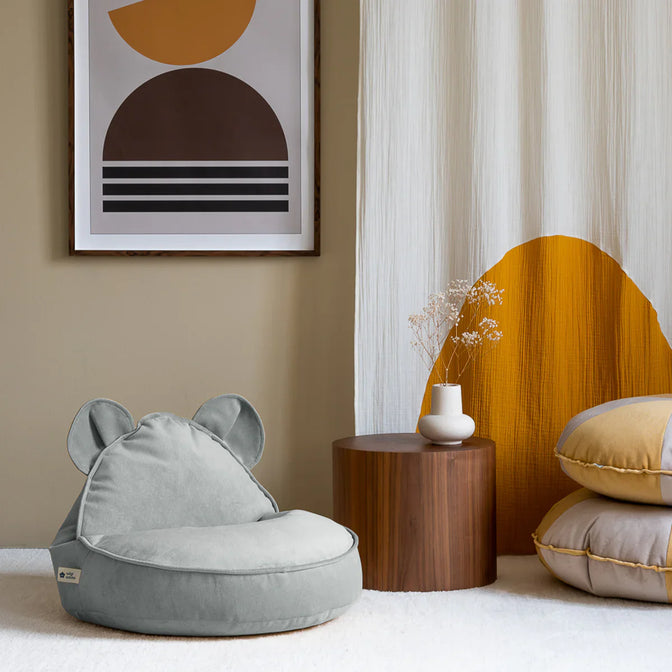 Sitzsack Bär Misty Green - WigiWama