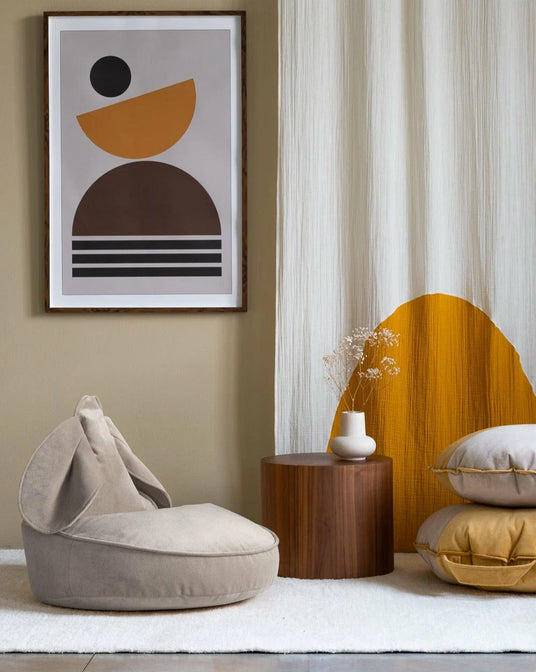 Sitzsack Bunny Dusty Beige - WigiWama