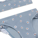 Daisy Flower Blauer UV-Bikini für Mädchen