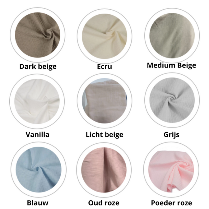 Musselin-Schmetterling (2er-Set)