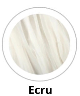 Baldachin aus Tüll mit Pompons