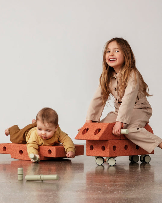 Explorer Set Burnt Orange / Dusty Green - Modu