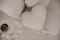 Herz-Ballonkissen Deluxe - Vanilla Cream