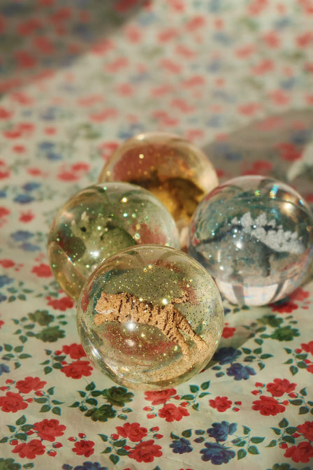 Stuiterballen Lemon/Tijger - Set van 2