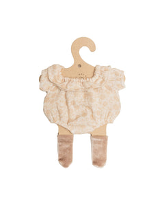 Lupitas Rüschenbody mit Blumenstrauß-Silhouette - Frau Ertha