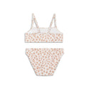 Leopard Beige Mädchen UV-Bikini