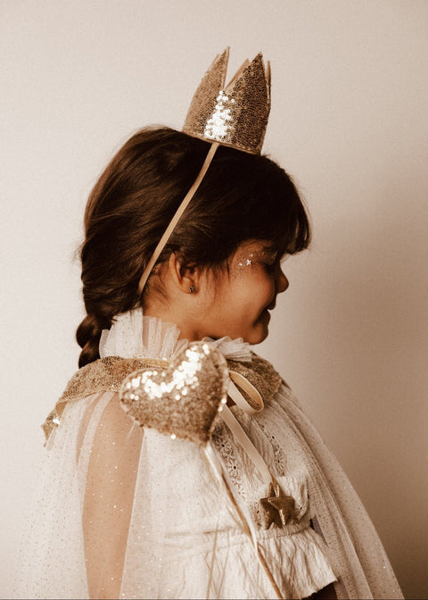 Das Goldene Königin Kostüm