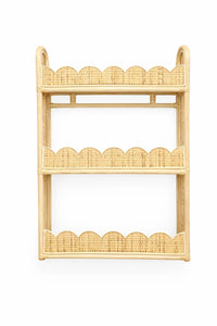 Rotan boekenrekje wandrek