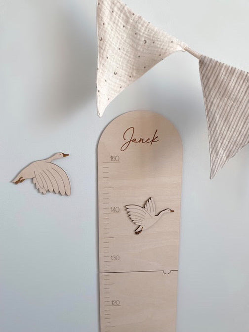 Personalisierte Wachstumskurve für Gänse