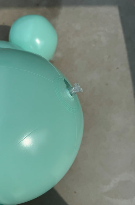 Wiederverwendbare 3er-Ballongirlande Lila - Balloony