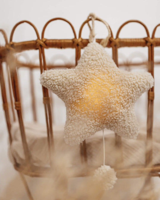 Spieluhr mit Lichtstern - Frau Ertha