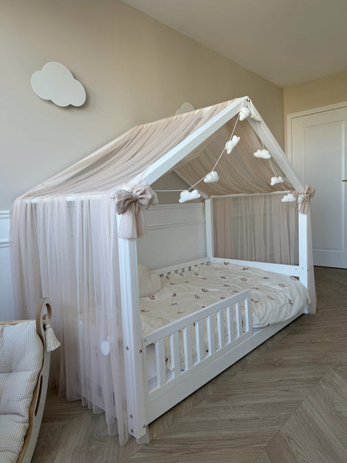 Betthaus Yara Naturweiß - 140x200cm