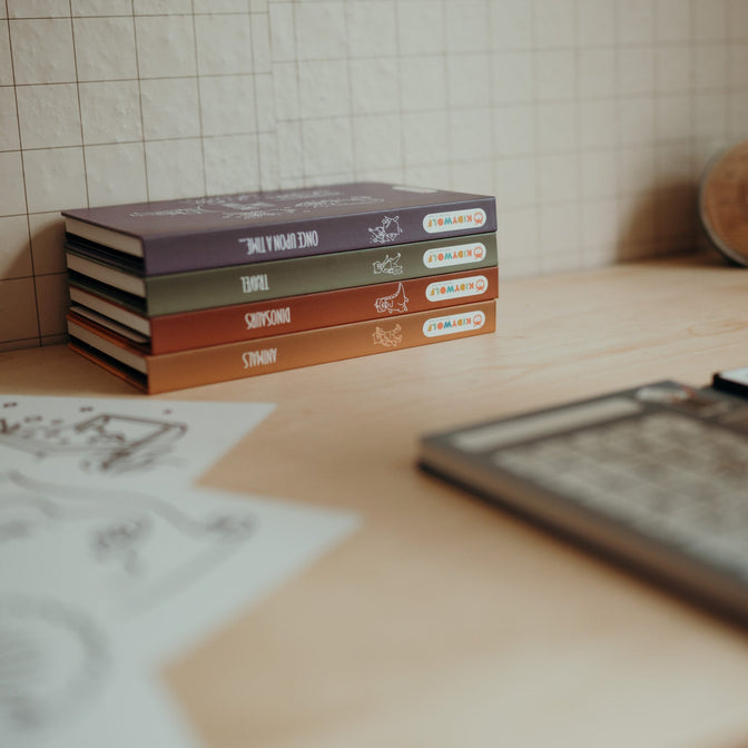 MINI-Zeichentablett Dinosaurier - KIDYWOLF 