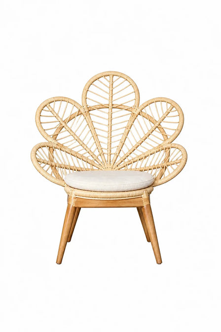 Peacock Flower Chair Kids