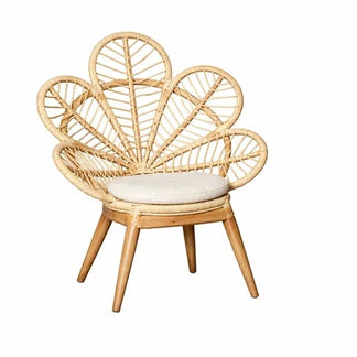 Peacock Flower Chair Kids
