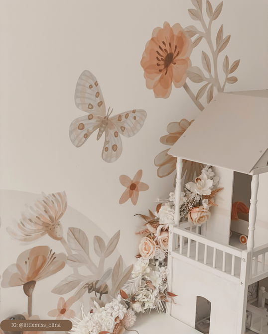 Wandaufkleber Wiesenset 1 - Pastelowe Love