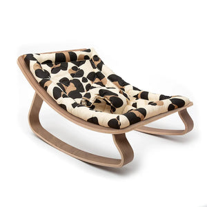 Wipstoel Levo Natural Wood Walnoot - Leopard