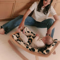 Wipstoel Levo Natural Wood Walnoot - Leopard