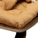 Wipstoel Levo Natural Wood Walnoot - Camel