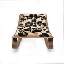 Wipstoel Levo Natural Wood Walnoot - Leopard
