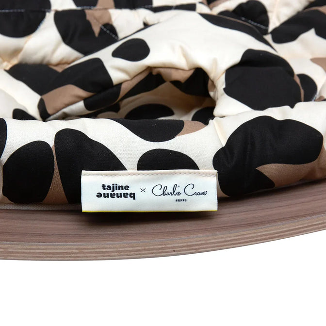Wipstoel Levo Natural Wood Walnoot - Leopard
