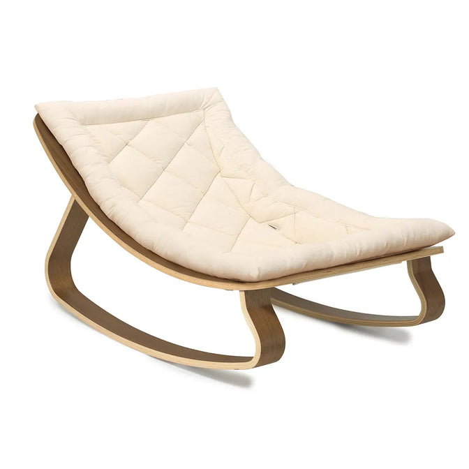 Wipstoel Levo Natural Wood Walnoot - Organic Milk