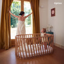 LUGO meegroeibed met matras (70 x 90cm)