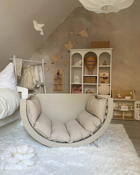 Holzkletterbogen LUOTO Beige - Fitwood