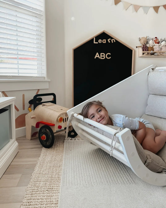 Holzkletterboog LUOTO Weiß - Fitwood