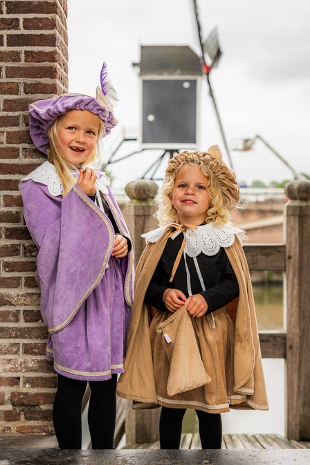 Pietenmuts Gepersonaliseerd – Lila met Strik